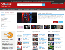 Tablet Screenshot of getmein.com